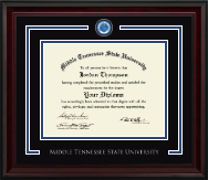 Middle Tennessee State University diploma frame - Showcase Diploma Frame in Encore