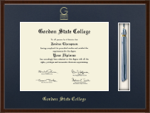 Gordon State College in Georgia diploma frame - Tassel & Cord Diploma Frame in Delta