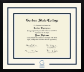 Gordon State College in Georgia diploma frame - Dimensions Spirit Diploma Frame in Gotham