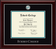 Eckerd College diploma frame - Masterpiece Medallion Diploma Frame in Gallery Silver
