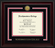 Northwestern College of Iowa diploma frame - Showcase Diploma Frame in Encore
