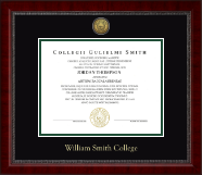 William Smith College diploma frame - Gold Engraved Medallion Diploma Frame in Sutton