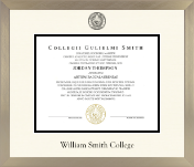 William Smith College diploma frame - Icon Diploma Frame in Light Champagne