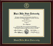 Black Hills State University diploma frame - Gold Embossed Diploma Frame in Galleria