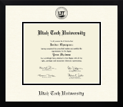 Utah Tech University diploma frame - Icon Diploma Frame in Gotham