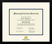 Mississippi Christian University diploma frame - Icon Diploma Frame in Gotham