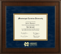 Mississippi Christian University diploma frame - Presidential Embossed Diploma Frame in Madison
