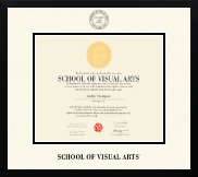 School of Visual Arts diploma frame - Icon Diploma Frame in Gotham