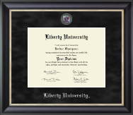 Liberty University diploma frame - Regal Diploma Frame in Noir