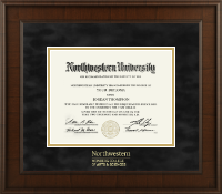 Northwestern University diploma frame - Gold Embossed Diploma Frame in Madison