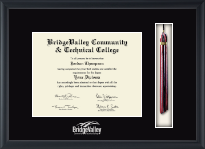 BridgeValley diploma frame - Tassel & Cord Diploma Frame in Obsidian