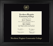 Northern Virginia Community College diploma frame - Gold Embossed Diploma Frame in Arena