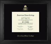 American River College diploma frame - Gold Embossed Diploma Frame in Arena