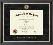 University of Maryland, College Park diploma frame - Regal Diploma Frame in Noir
