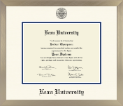 Kean University diploma frame - Icon Diploma Frame in Light Champagne