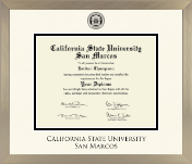 California State University San Marcos diploma frame - Icon Diploma Frame in Light Champagne