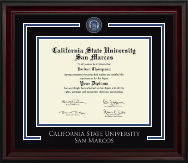 California State University San Marcos diploma frame - Showcase Diploma Frame in Encore