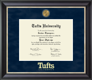Tufts University diploma frame - Regal Diploma Frame in Noir