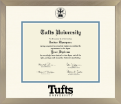 Tufts University diploma frame - Icon Diploma Frame in Light Champagne