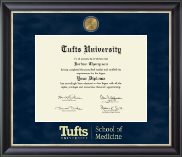 Tufts University diploma frame - Regal Diploma Frame in Noir