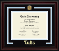 Tufts University diploma frame - Showcase Diploma Frame in Encore