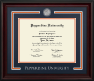 Pepperdine University diploma frame - Showcase Diploma Frame in Encore
