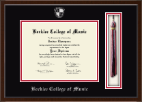 Berklee College of Music diploma frame - Tassel & Cord Diploma Frame in Delta