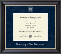 University of New Hampshire diploma frame - Regal Diploma Frame in Noir