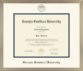 Georgia Southern University diploma frame - Icon Diploma Frame in Light Champagne