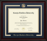 Georgia Southern University diploma frame - Showcase Diploma Frame in Encore