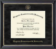 Virginia Commonwealth University diploma frame - Regal Diploma Frame in Noir