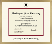 Washington State University diploma frame - Icon Diploma Frame in Chardonnay