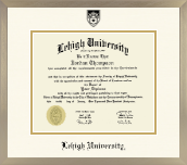 Lehigh University diploma frame - Icon Diploma Frame in Light Champagne