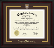 Lehigh University diploma frame - Showcase Diploma Frame in Encore