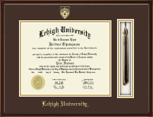 Lehigh University diploma frame - Tassel & Cord Diploma Frame in Delta