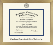 Southern Connecticut State University diploma frame - Icon Diploma Frame in Chardonnay