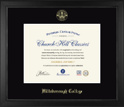 Hillsborough College diploma frame - Gold Embossed Diploma Frame in Arena