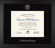El Camino College diploma frame - Gold Embossed Diploma Frame in Arena