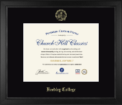 Reedley College diploma frame - Gold Embossed Diploma Frame in Arena