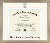 Point Loma Nazarene University diploma frame - Icon Diploma Frame in Light Champagne