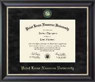 Point Loma Nazarene University diploma frame - Regal Diploma Frame in Noir