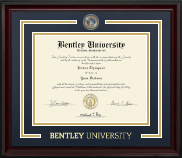 Bentley University diploma frame - Showcase Diploma Frame in Encore