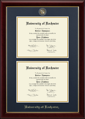 University of Rochester diploma frame - Double Masterpiece Diploma Frame in Gallery