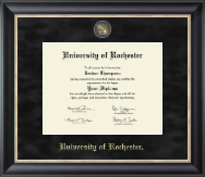 University of Rochester diploma frame - Regal Diploma Frame in Noir