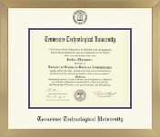 Tennessee Technological University diploma frame - Icon Diploma Frame in Chardonnay