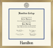 Hamilton College diploma frame - Icon Diploma Frame in Chardonnay