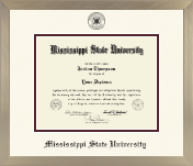 Mississippi State University diploma frame - Icon Diploma Frame in Light Champagne