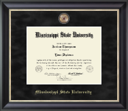 Mississippi State University diploma frame - Regal Diploma Frame in Noir