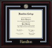 Hamilton College diploma frame - Showcase Diploma Frame in Encore