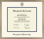 Georgetown University diploma frame - Icon Diploma Frame in Light Champagne